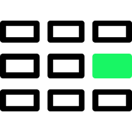 Icon of a memory chip representing 63 tool presets