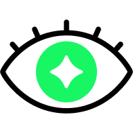 Icon representing enhanced design aesthetics
