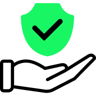 Clock icon symbolizing long-term reliability