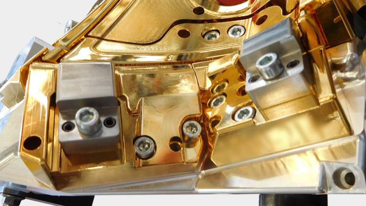 Laser tool - detail of upper tool