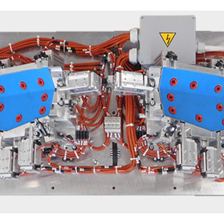 Hot plate welding upper tool