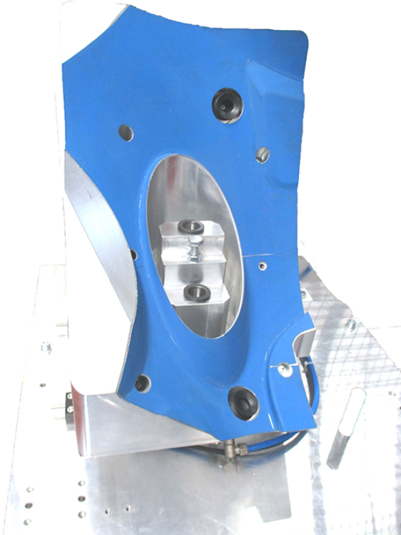 Gluing machine - fixture