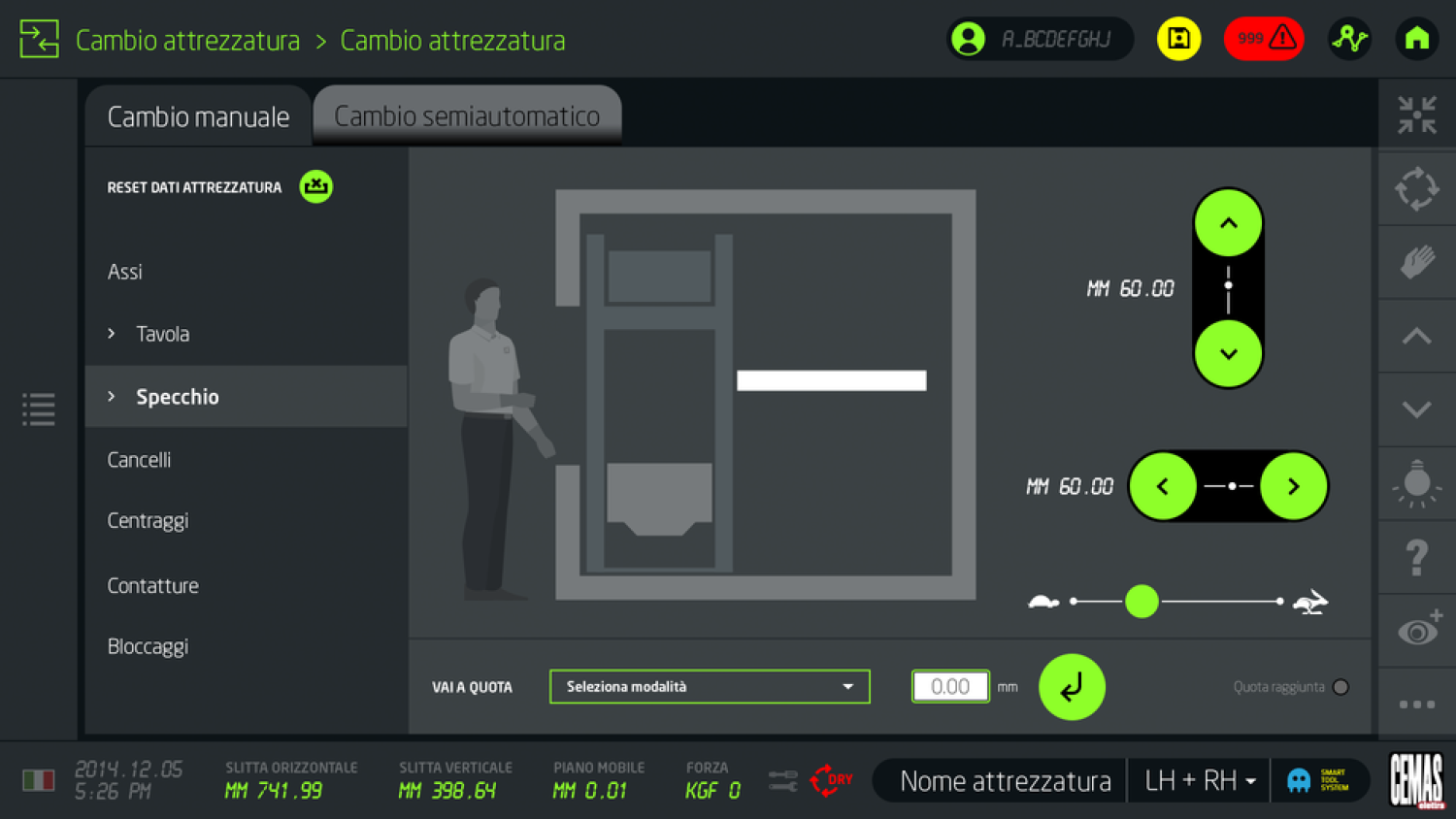 HMI screen